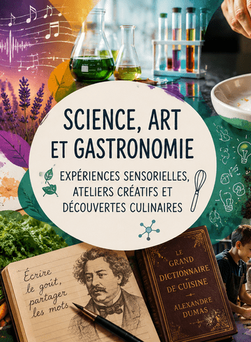 Cuisine moléculaire, concert de musique olfactive, atelier aquarelle, visite de la légumerie