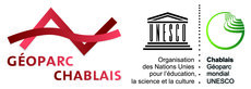 Logo du Géoparc mondial UNESCO du Chablais