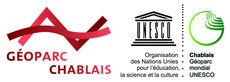 Logo du Géoparc mondial UNESCO du Chablais Logo du Géoparc mondial UNESCO du Chablais