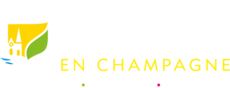 Logo - lettres de couleur "Bibliothèques de Châlons-en-Champagne" reprenant le logo et le code couleur de la Ville