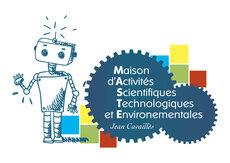 Petit robot logo de la Maison des activités scientifiques, technologiques et environnementales