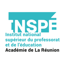 Logo bleu et blanc de l'INSPE