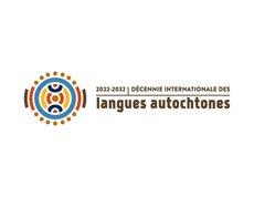 logo de décennie internationale des langues autochtones