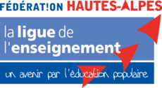 Logo - La ligue de l'enseignement fédération Hautes-Alpes - Un avenir par l'éducation populaire