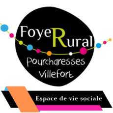 Logo du foyer rural de Pourcharesses Villefort Espace de vie sociale