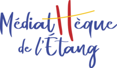 logo en couleurs "Médiathèque de l'Etang", à Saint-Hippolyte